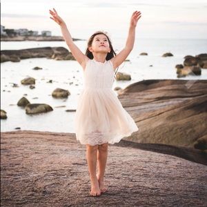 Beautiful Ivory Lace Tulle Dress